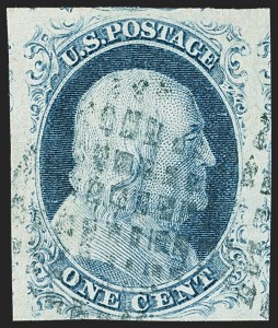 Sale 1150, Lot 553, 1c 1851-56 Issue (Scott 5-9)