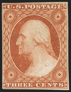 Sale 1150, Lot 563, 3c-5c 1851-56 Issue (Scott 11-12)