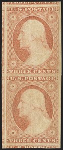Sale 1150, Lot 565, 3c-5c 1851-56 Issue (Scott 11-12)