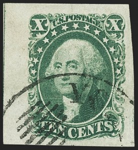 Sale Number 1150, Lot Number 577, 10c-12c 1851-56 Issue (Scott 13-17)