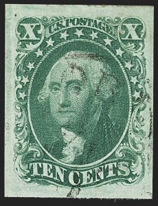 Sale Number 1150, Lot Number 578, 10c-12c 1851-56 Issue (Scott 13-17)