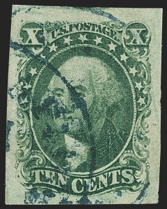 Sale Number 1150, Lot Number 579, 10c-12c 1851-56 Issue (Scott 13-17)