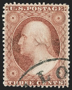 Sale 1150, Lot 598, 1c-5c 1857-60 Issue (Scott 18-30A)