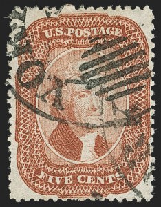 Sale 1150, Lot 603, 1c-5c 1857-60 Issue (Scott 18-30A)