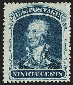 Sale 1150, Lot 631, 10c-90c 1857-60 Issue (Scott 31-39)