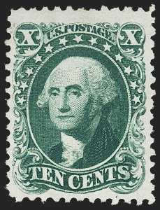 Sale 1150, Lot 639, 1875 Reprint of 1857-60 Issue (Scott 40-47)