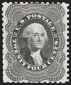Sale 1150, Lot 644, 1875 Reprint of 1857-60 Issue (Scott 40-47)