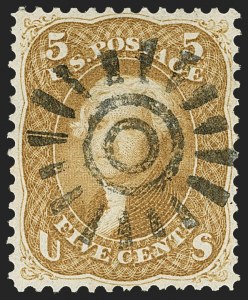 Sale 1150, Lot 656, 1861-66 Issue (Scott 62B-78)