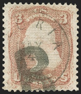 Sale Number 1150, Lot Number 680, 1867-68 Grilled Issue (Scott 79-101)