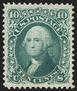 Sale 1150, Lot 688, 1867-68 Grilled Issue (Scott 79-101)