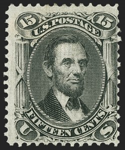 Sale 1150, Lot 691, 1867-68 Grilled Issue (Scott 79-101)