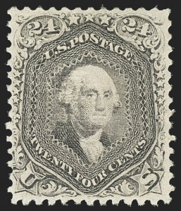 Sale 1150, Lot 692, 1867-68 Grilled Issue (Scott 79-101)