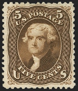 Sale 1150, Lot 698, 1875 Re-Issue of 1861-66 Issue (Scott 102-111)