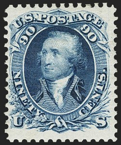 Sale 1150, Lot 705, 1875 Re-Issue of 1861-66 Issue (Scott 102-111)