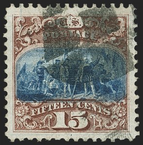 Sale 1150, Lot 726, 1c-24c 1869 Pictorial Issue (Scott 112-120)