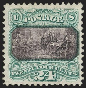 Sale 1150, Lot 731, 1c-24c 1869 Pictorial Issue (Scott 112-120)