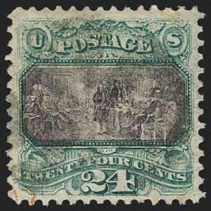 Sale 1150, Lot 735, 1c-24c 1869 Pictorial Issue (Scott 112-120)