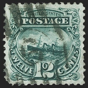 Sale 1150, Lot 750, 1875 Re-Issue of 1869 Pictorial Issue (Scott 123-133a)