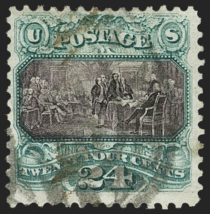 Sale 1150, Lot 754, 1875 Re-Issue of 1869 Pictorial Issue (Scott 123-133a)