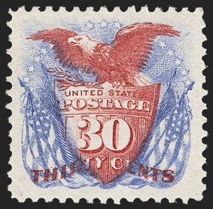 Sale 1150, Lot 755, 1875 Re-Issue of 1869 Pictorial Issue (Scott 123-133a)