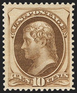 Sale 1150, Lot 789, 1873 Continental Bank Note Co. Issue (Scott 156-166)