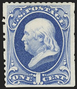 Sale 1150, Lot 793, 1875 Continental Bank Note Co. Hard Paper Special Printing (Scott 167-177, 180)