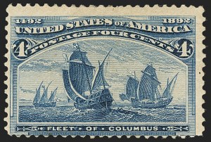 Sale 1150, Lot 834, 1893 Columbian Issue (Scott 230-245)