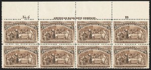 Sale 1150, Lot 835, 1893 Columbian Issue (Scott 230-245)