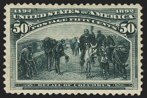 Sale 1150, Lot 839, 1893 Columbian Issue (Scott 230-245)