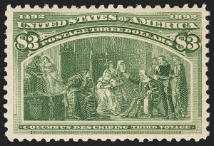 Sale 1150, Lot 847, 1893 Columbian Issue (Scott 230-245)