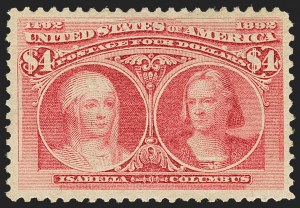 Sale 1150, Lot 852, 1893 Columbian Issue (Scott 230-245)