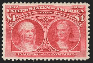Sale Number 1150, Lot Number 853, 1893 Columbian Issue (Scott 230-245)