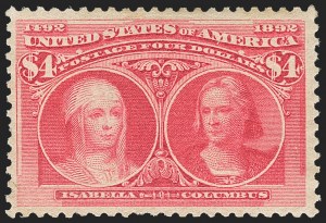 Sale 1150, Lot 856, 1893 Columbian Issue (Scott 230-245)