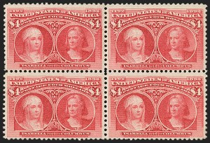 Sale 1150, Lot 857, 1893 Columbian Issue (Scott 230-245)
