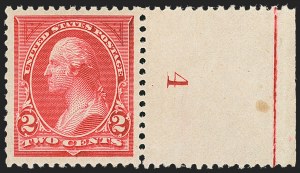 Sale 1150, Lot 865, 1894 Unwatermarked Bureau Issue (Scott 246-263)