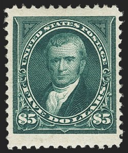 Sale 1150, Lot 882, 1894 Unwatermarked Bureau Issue (Scott 246-263)