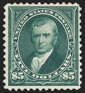 Sale 1150, Lot 885, 1894 Unwatermarked Bureau Issue (Scott 246-263)