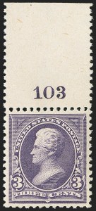 Sale 1150, Lot 887, 1895 Watermarked Bureau Issue (Scott 264-278)