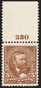 Sale 1150, Lot 888, 1895 Watermarked Bureau Issue (Scott 264-278)