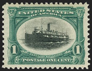 Sale 1150, Lot 928, 1901 Pan-American Issue (Scott 294-299)