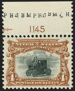 Sale Number 1150, Lot Number 931, 1901 Pan-American Issue (Scott 294-299)