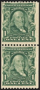 Sale 1150, Lot 972, 1908 First Government Coil Rarities (Scott 316-322)