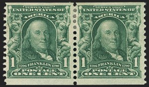 Sale 1150, Lot 976, 1908 First Government Coil Rarities (Scott 316-322)