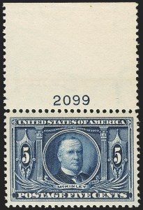 Sale 1150, Lot 986, 1904 Louisiana Purchase Issue (Scott 323-327)