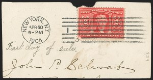 Sale 1150, Lot 989, 1904 Louisiana Purchase Issue (Scott 323-327)