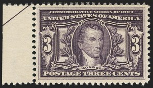 Sale 1150, Lot 990, 1904 Louisiana Purchase Issue (Scott 323-327)