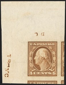 Sale 1150, Lot 999, 1908-10 Washington-Franklin Issues (Scott 331-356)