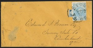 Sale 1155, Lot 3023, Confederate States, General Issues on-Cover