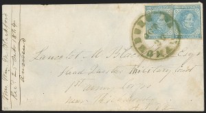 Sale 1155, Lot 3032, Confederate States, General Issues on-Cover