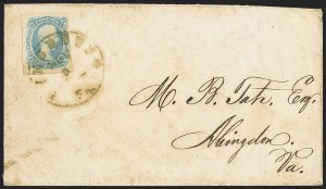 Sale 1155, Lot 3038, Confederate States, General Issues on-Cover